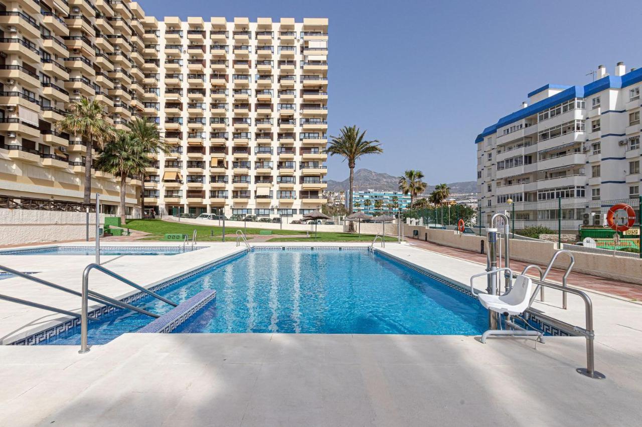 בנאלמדנה Beachfront With Spectacular Views And Swimming Pool מראה חיצוני תמונה