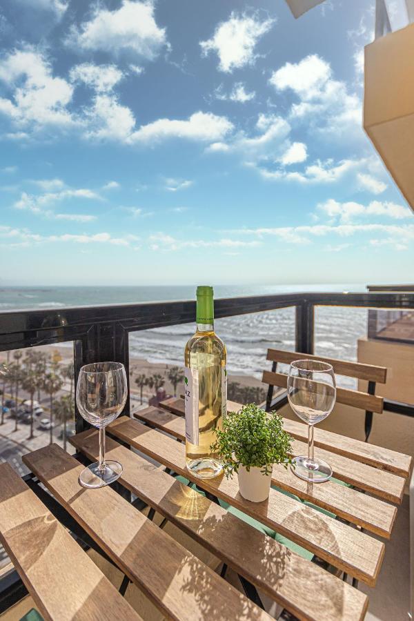 בנאלמדנה Beachfront With Spectacular Views And Swimming Pool מראה חיצוני תמונה